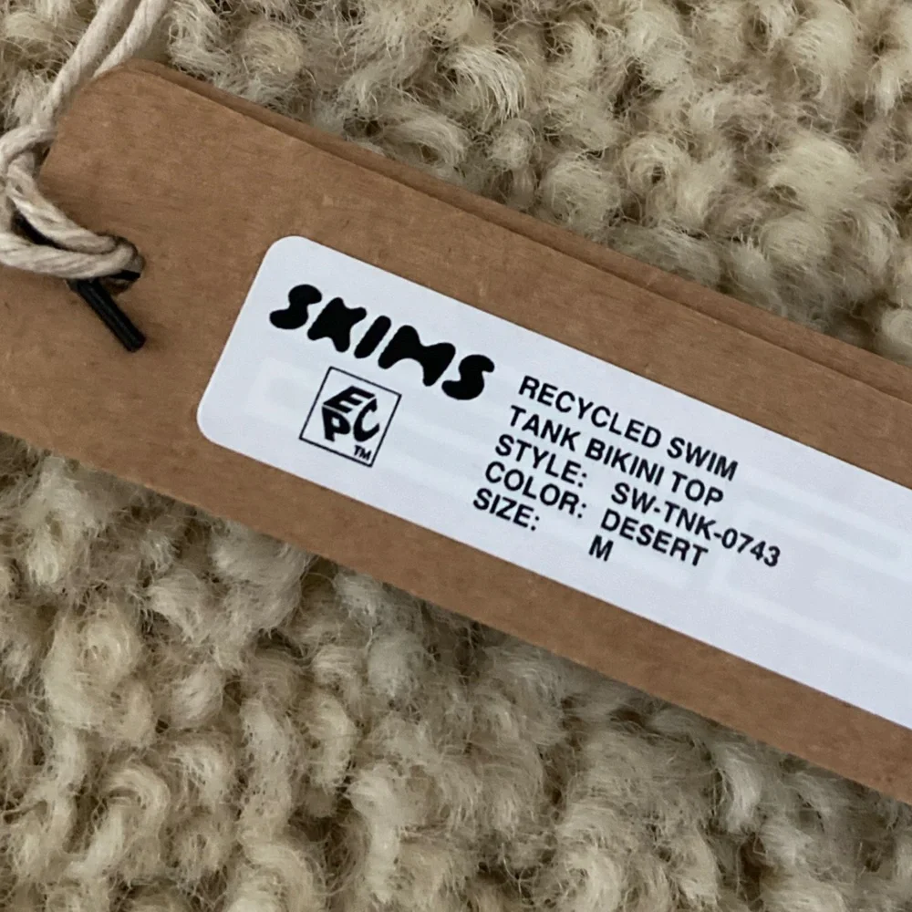 New SKIMS Tan Bikini Classic Cut Swimwear desert